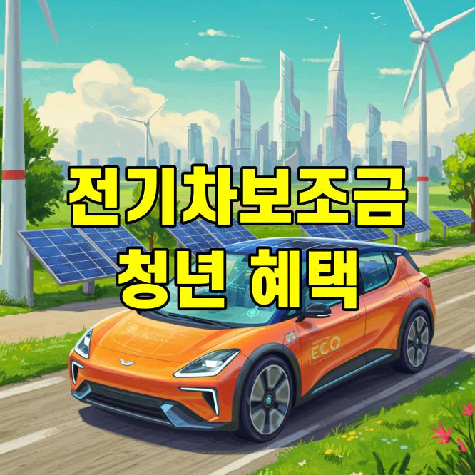 2025년 전기차 보조금 청년 혜택 지원금과 신청 방법 썸네일